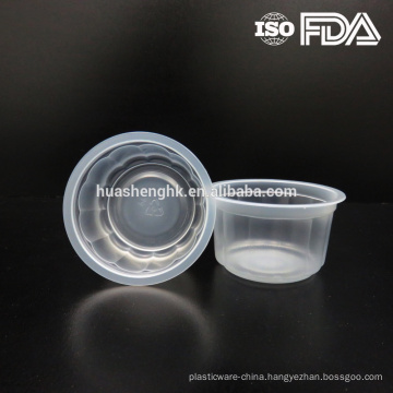 Factory price standard transparent PP food grade 100 ml disposable cup